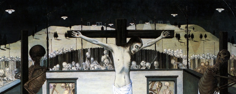 Crucifixion III (Detall 1 sup)