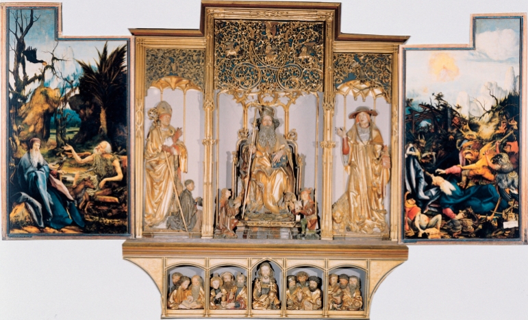 Isenheim Altarpiece - Complete 3rd display