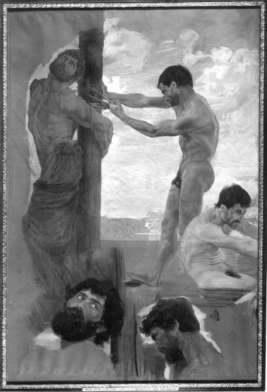 Die Fesselung des Odysseus, vor 1902 - 137,5 x 91 cm - Bayerische Staatsgemäldesammlungen - Neue Pinakothek München